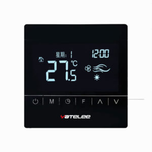 819电暖水暖面板-黑-ytl 8819 Heating Smart Thermostat
