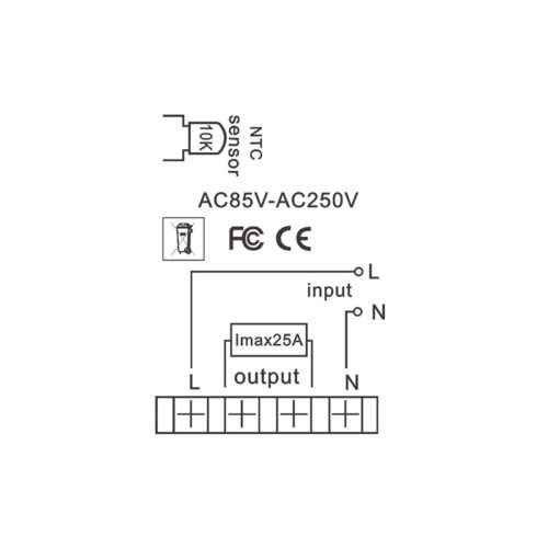 gtryry 8819 Heating Smart Thermostat